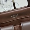 Borsa shopping Prada Route medium in pelle PRADA