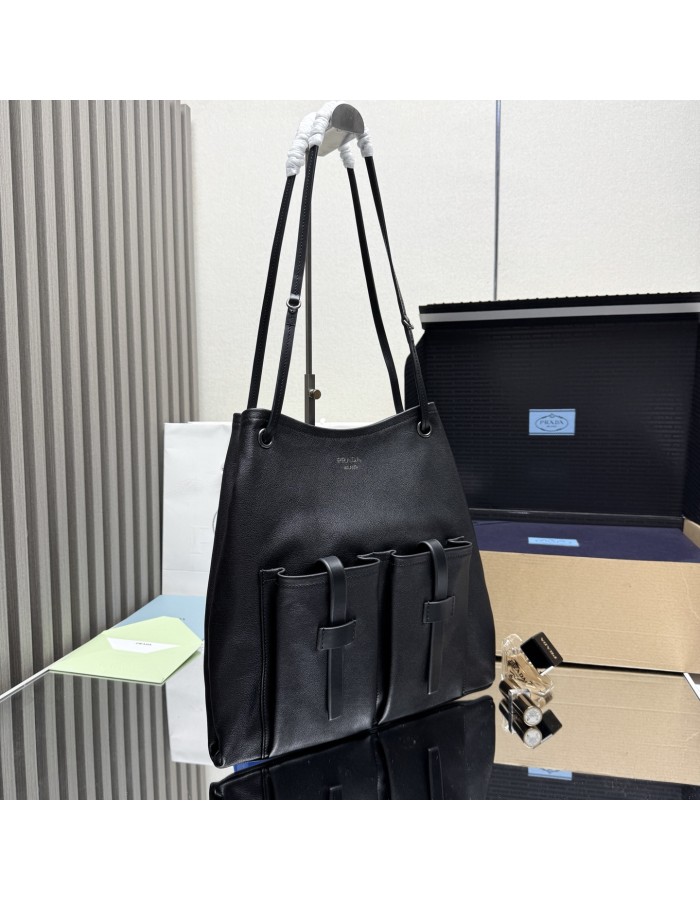 Borsa Prada Route large in pelle PRADA
