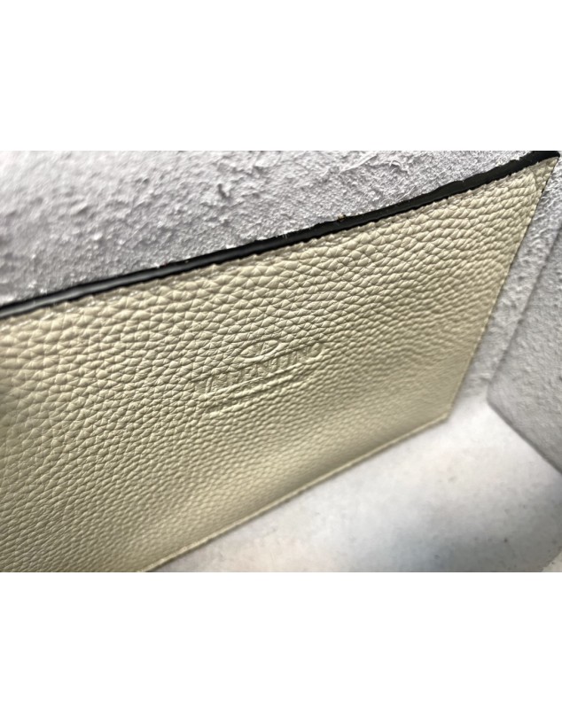 Borsa Piccola A Tracolla Rockstud In Vitello Granato VALENTINO
