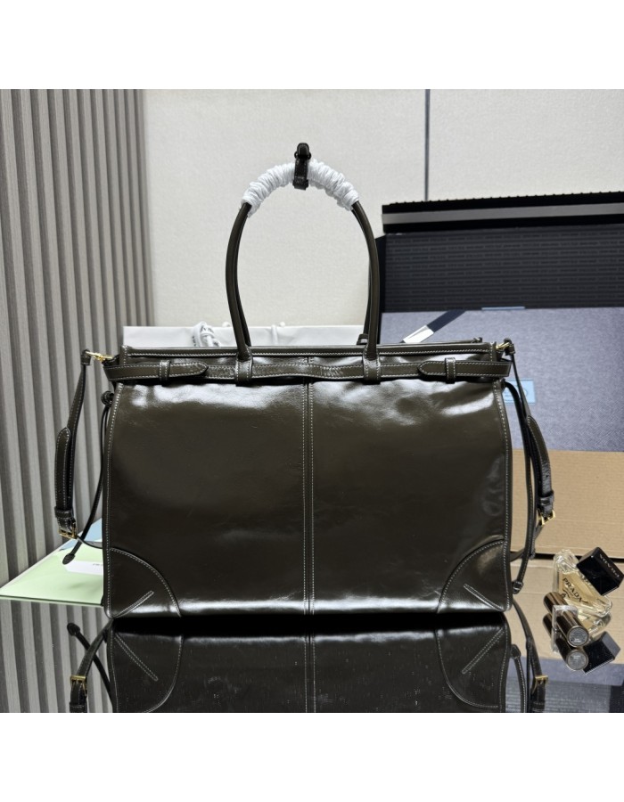 Borsa a mano Prada Bonnie extra large in pelle PRADA