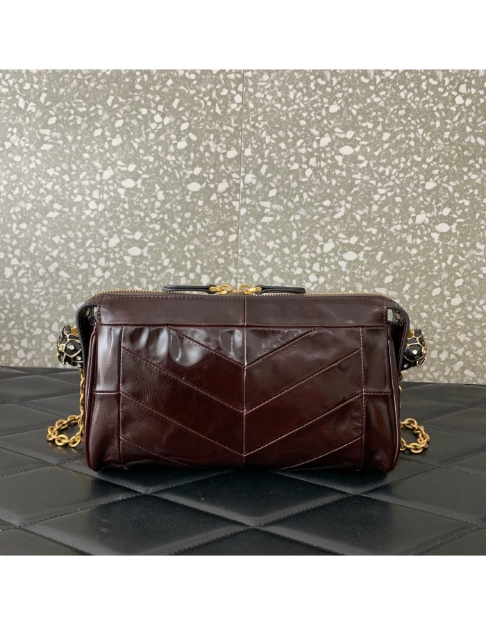 Borsa A Tracolla Piccola Panthea In Nappa VALENTINO