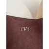 Borsa A Spalla Piccola  Nellcôte In Suede Con Frange VALENTINO