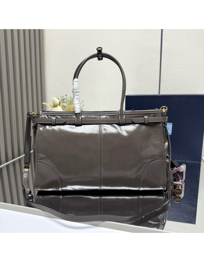 Borsa a mano Prada Bonnie large in pelle PRADA