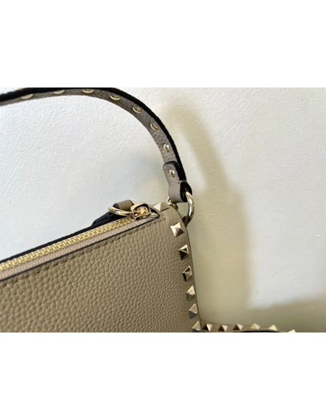 Borsa Piccola A Tracolla Rockstud In Vitello VALENTINO