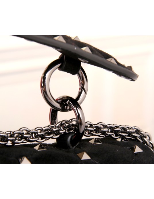Borsa Piccola Valentino Garavani Rockstud Spike In Suede VALENTINO