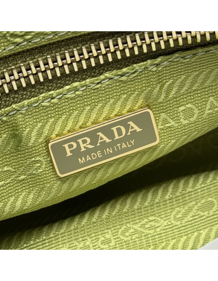 Borsa a mano Prada Bonnie mini in pelle scamosciata PRADA