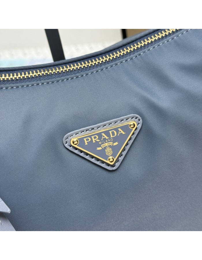 Borsa Prada Explore large in Re-Nylon e pelle PRADA