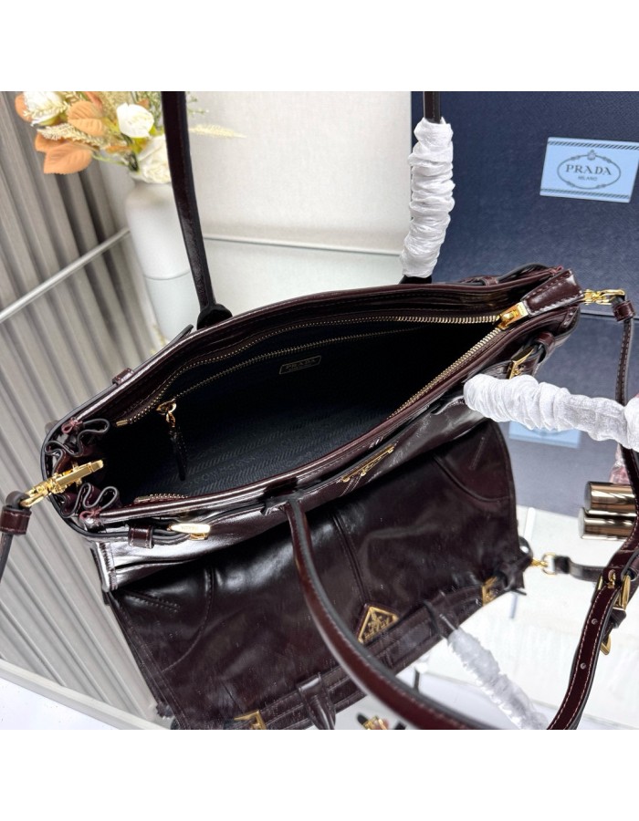 Borsa a mano Prada Bonnie medium in pelle PRADA