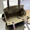 Borsa shopping Prada Route large in canvas e pelle PRADA