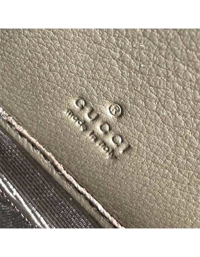 Portafoglio GG Marmont con cerniera GUCCI