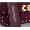 Borsa Piccola Rockstud Spike In Suede VALENTINO