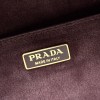 Borsa a spalla Prada Explore medium in pelle scamosciata PRADA