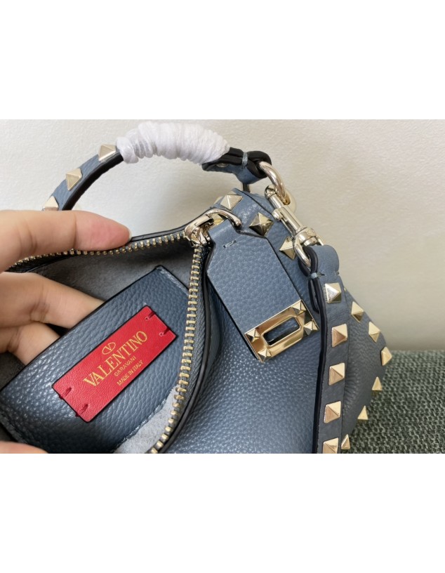 Borsa Piccola A Tracolla Rockstud In Vitello VALENTINO