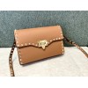 Borsa Piccola A Tracolla Rockstud In Vitello Granato VALENTINO
