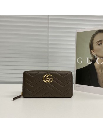 Portafoglio GG Marmont con cerniera GUCCI