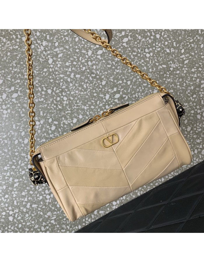 Borsa A Tracolla Piccola Panthea In Nappa VALENTINO