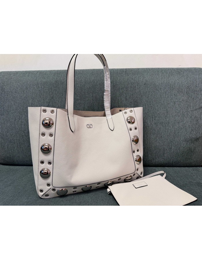 Borsa Shopping Media Nellcôte In Pelle VALENTINO