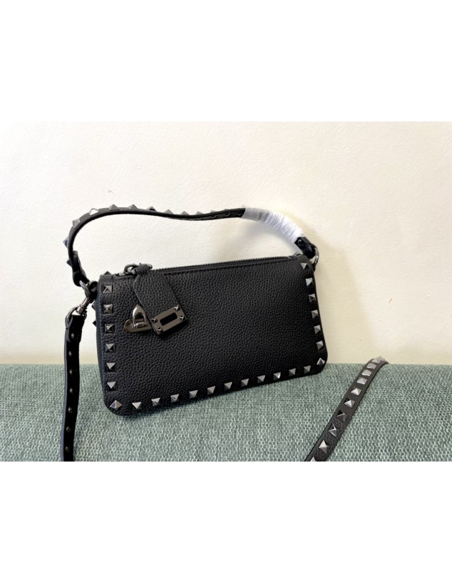 Borsa Piccola A Tracolla Rockstud In Vitello VALENTINO