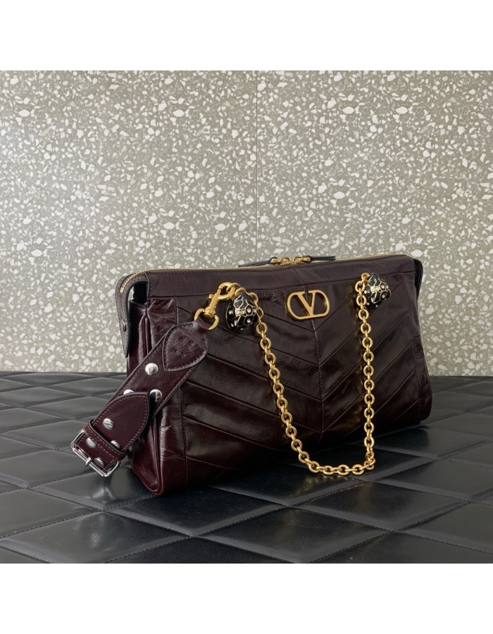 Borsa A Tracolla Panthea In Nappa VALENTINO