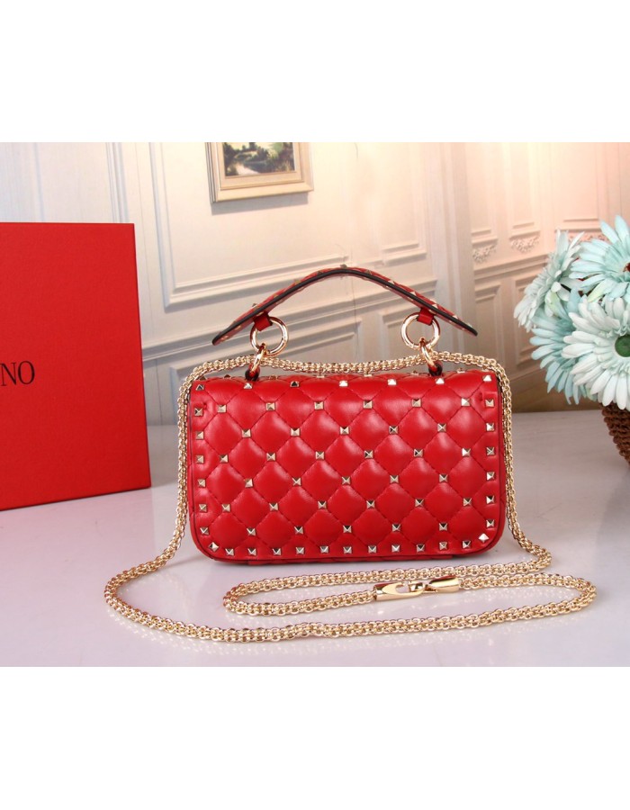 Borsa Piccola Rockstud Spike In Nappa VALENTINO